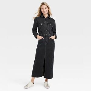 New! ⭐️ Black denim dress